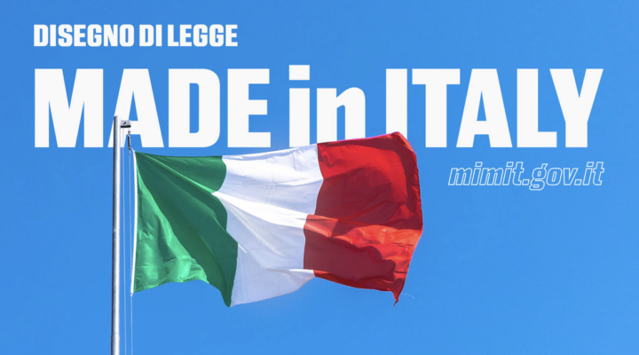 Disegno di legge Made in Italy